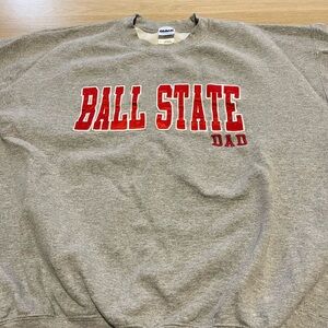 Vintage Ball State Dad Crewneck L